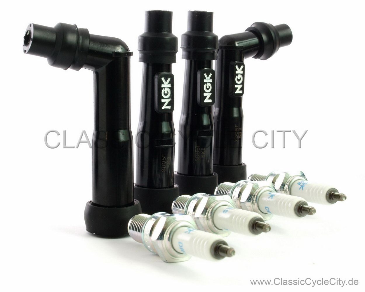 Spark Plug / Socket Kit NGK XD05F / SD05F / DR7ES / 12 mm / 0° / 102°