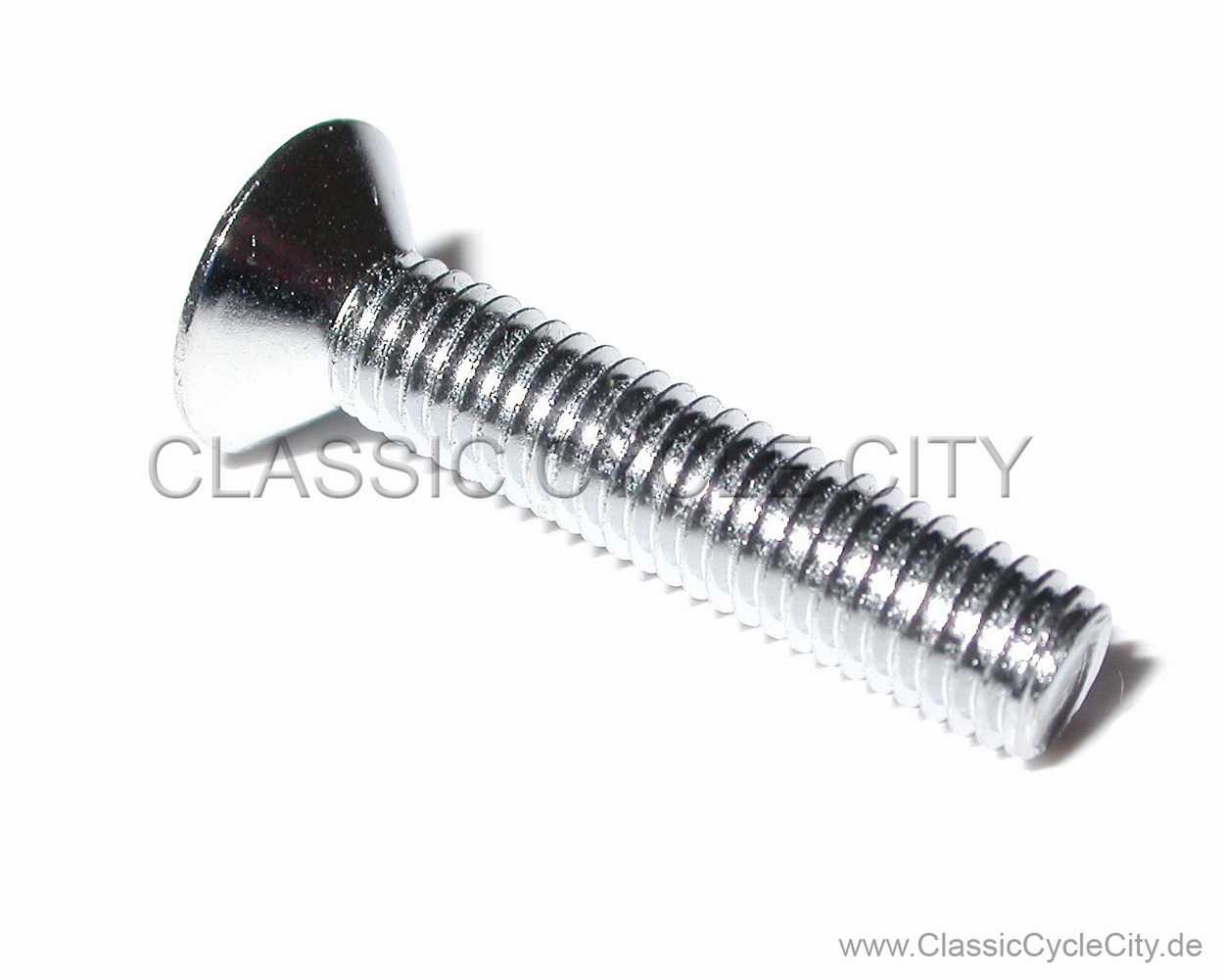 Schraube 6x25 (SCREW FLAT 6X25) # 93600-060250A (ersetzt 93600-06025)