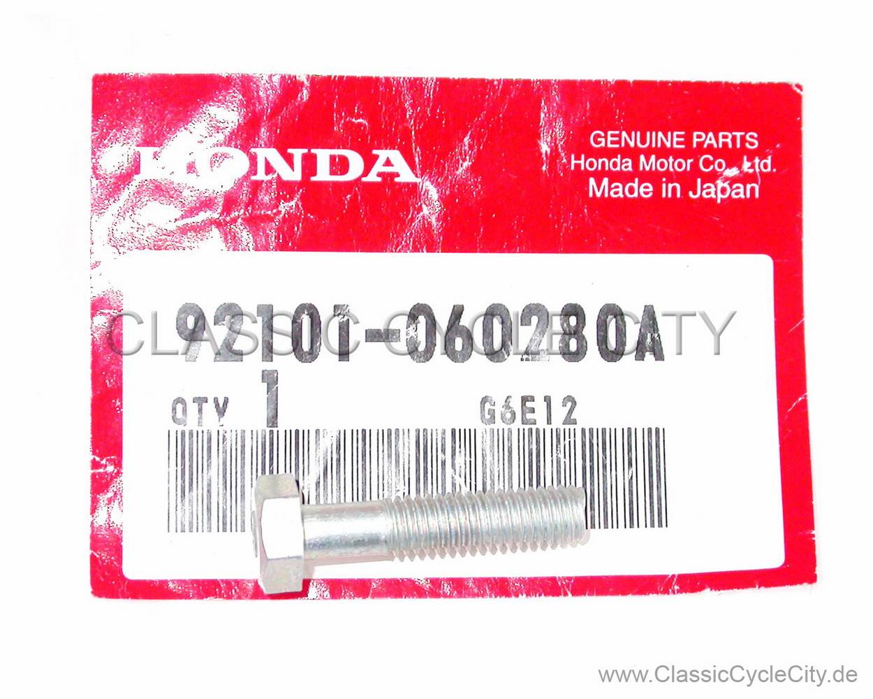 Schraube 6x28 mm (BOLT HEX 6X28) # 92101-060-280A