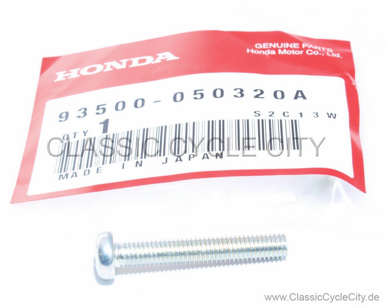 Schraube 6x32 mm (SCREW CROSS 6X32) # 93500-060320A (ersetzt 93500-060-32)