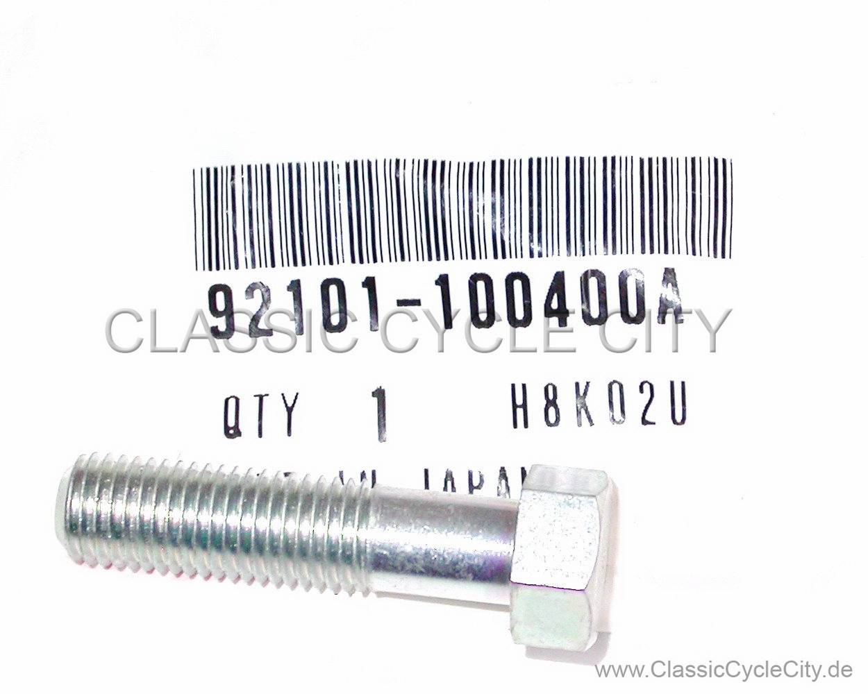 BOLT HEX 10x40 # 92101-100-400A (replaces 92000-100-400A)