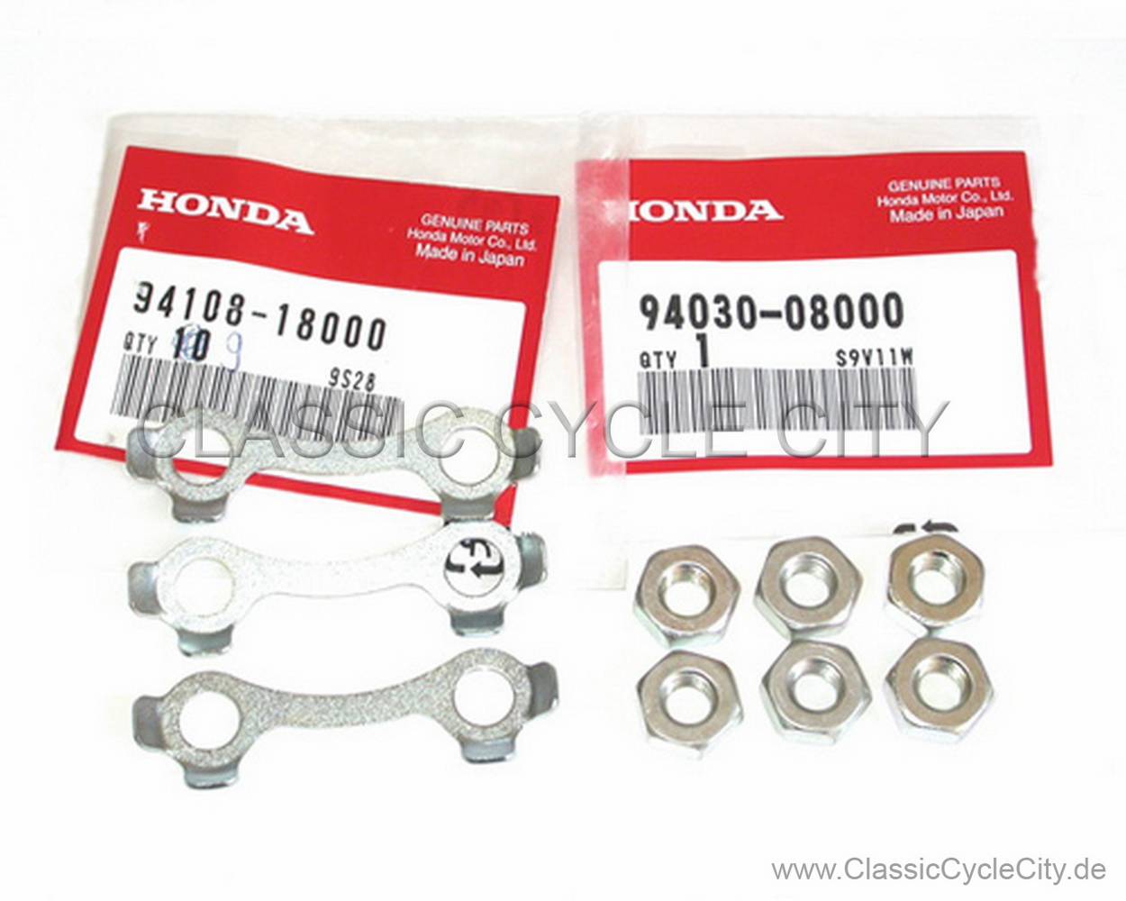 BRAKE DISC WASHER TONGUE NUT KIT # 00000-055-KIT