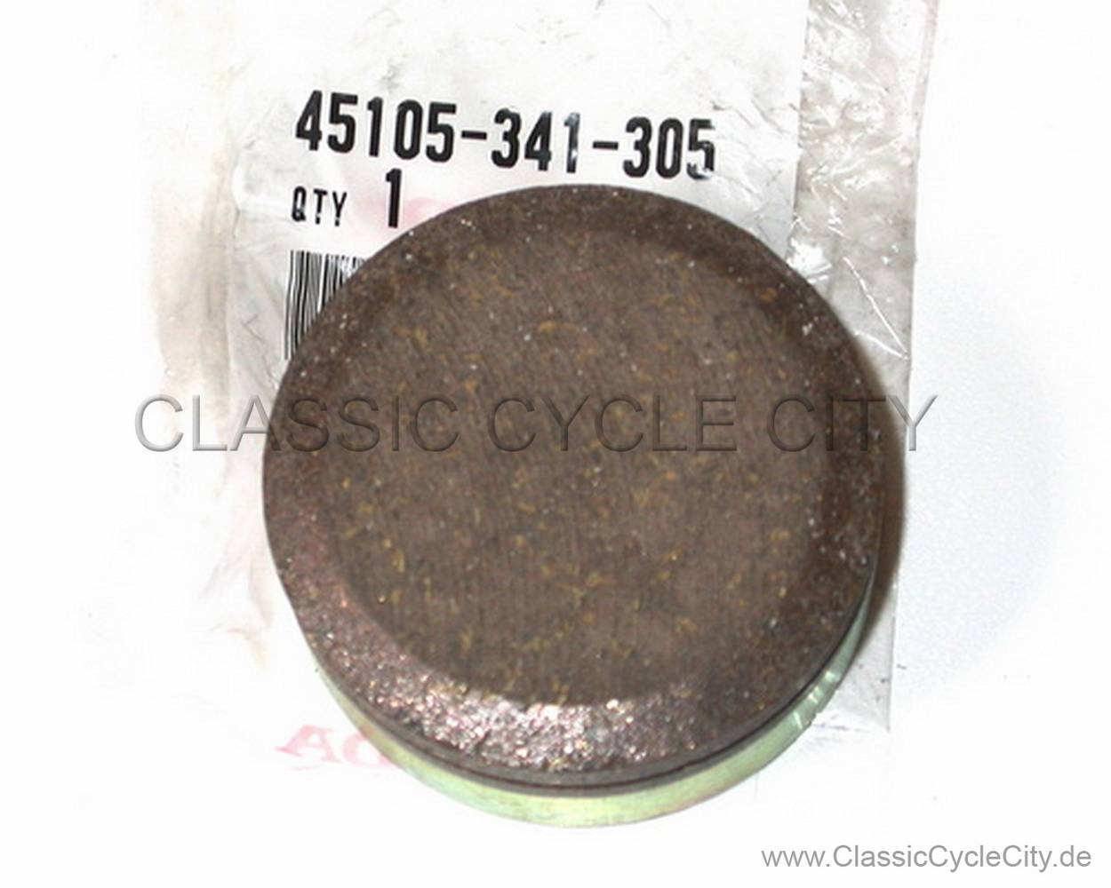 Bremsbelag A (BRAKE PAD A) # 45105-341-305 (replaces 45105-300-040)