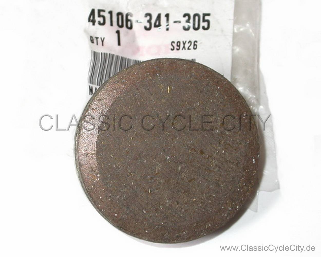 Bremsbelag B (BRAKE PAD B) # 45106-341-305 (ersetzt 45106-300-040)