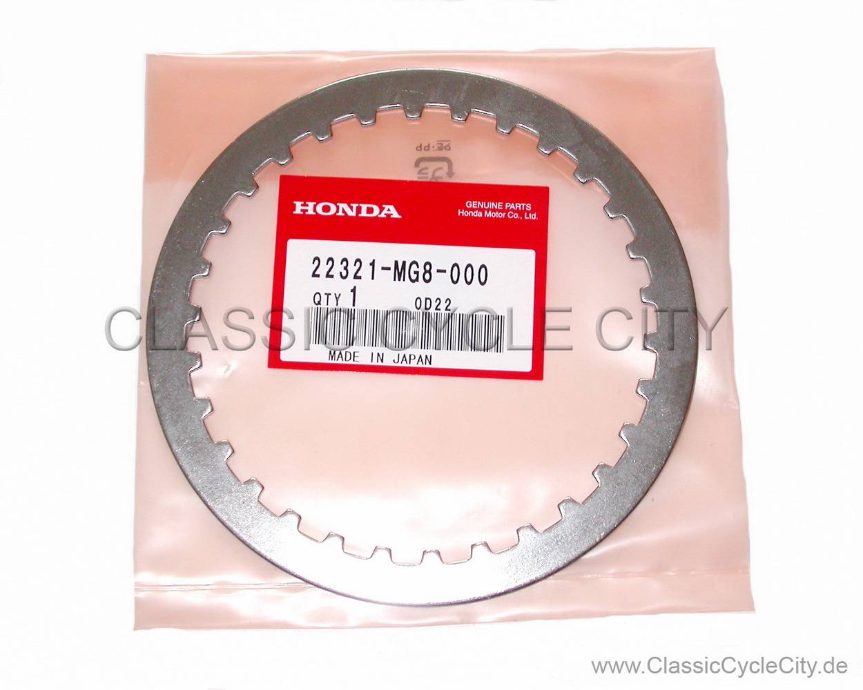 PLATE B, CLUTCH # 22321-MG8-000 (replaces 22321-283-000)