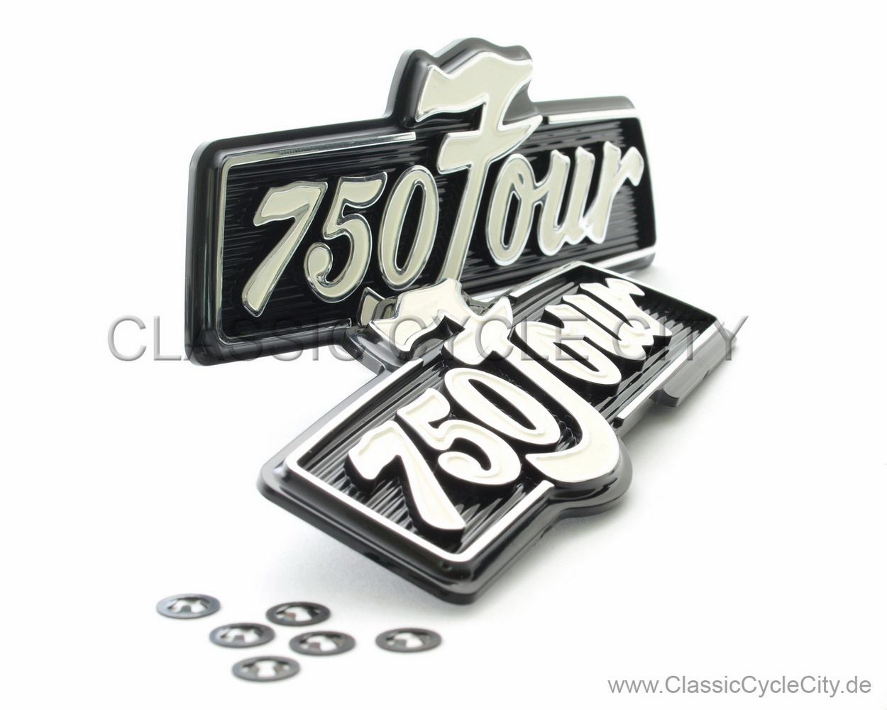 Emblem Set Seitendeckel Repro (EMBLEM SIDE COVER) # R-00000-524-KIT