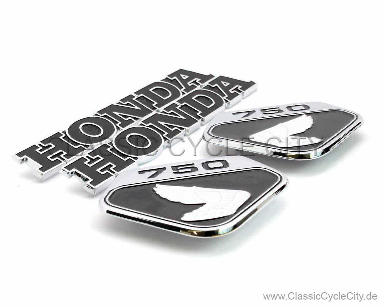 EMBLEM KIT BLACK L/R TANK SIDE COVER # 00000-451-KIT