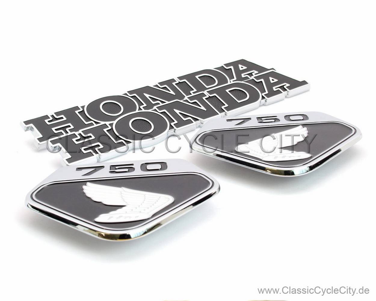 EMBLEM KIT BLACK L/R TANK SIDE COVER # 00000-451-KIT
