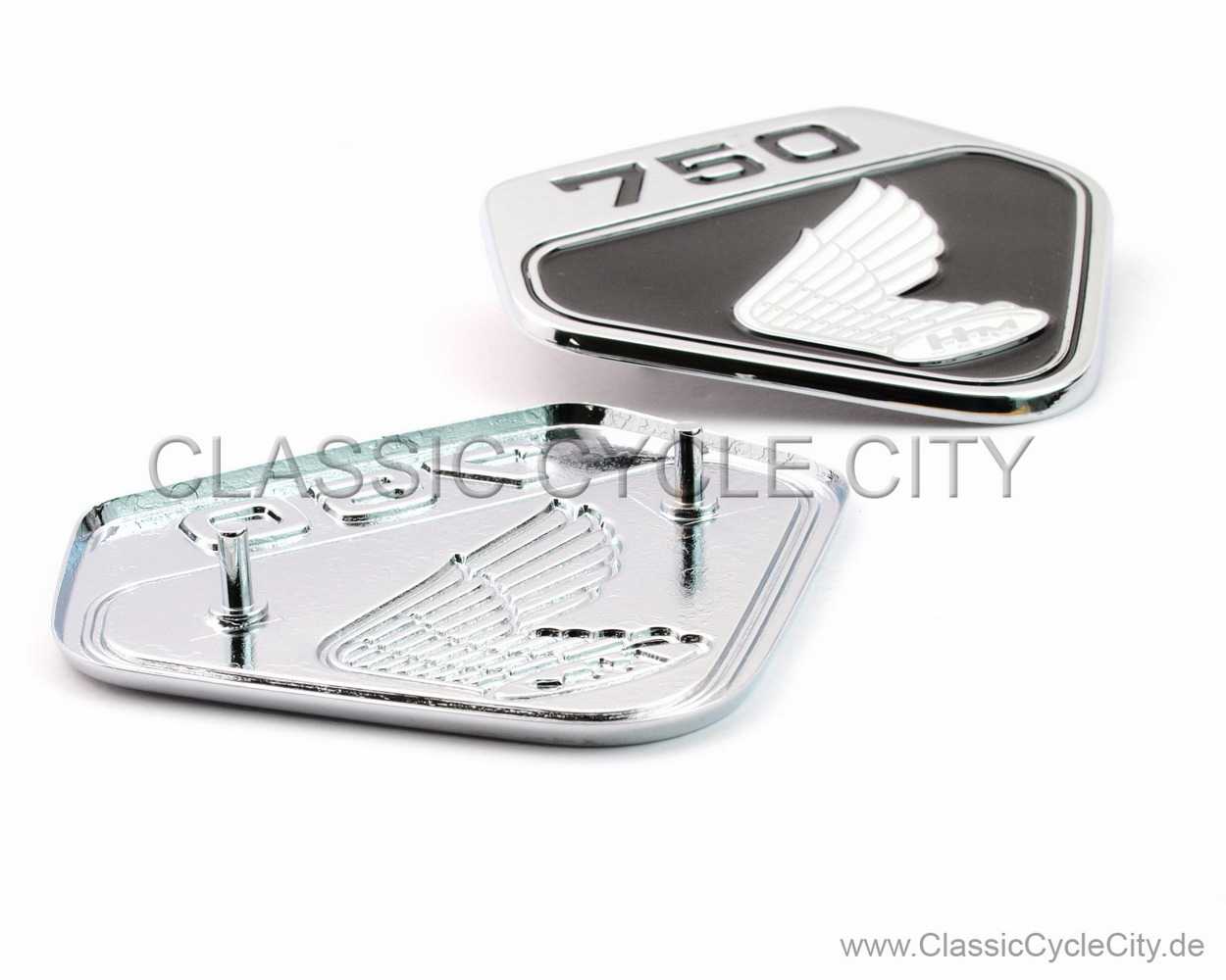 Emblem Set Seitendeckel L/R Repro (SIDE COVER EMBLEM) # R-00000-454-KIT