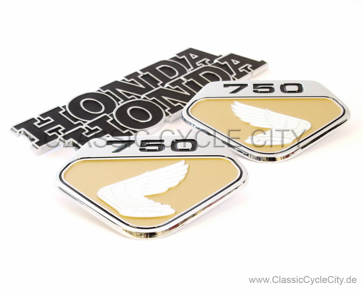 EMBLEM KIT GOLD L/R TANK SIDE COVER # 00000-462-KIT