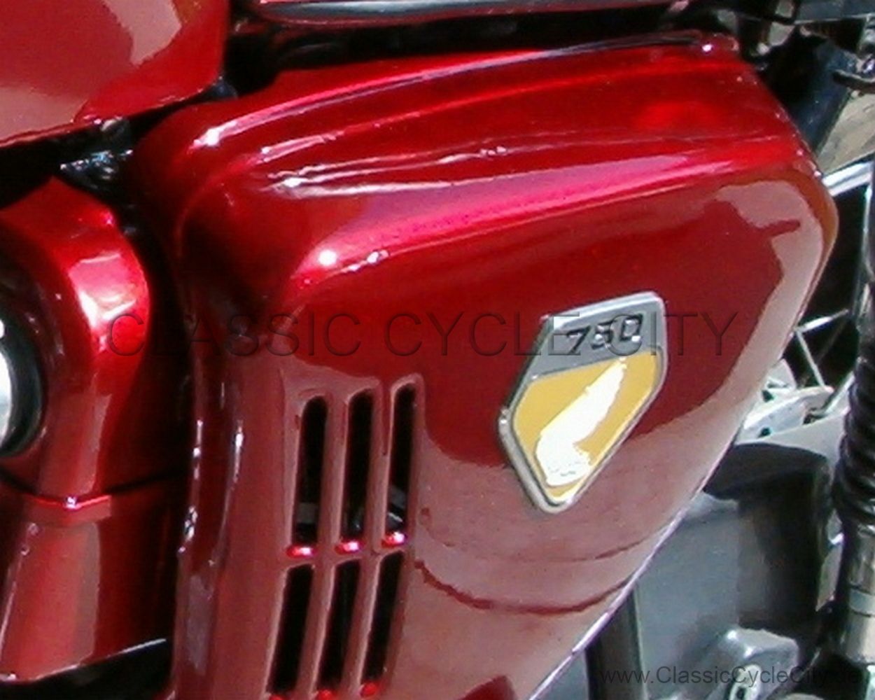 Emblem Set Seitendeckel L/R Repro (SIDE COVER L EMBLEM) # R-00000-461-KIT