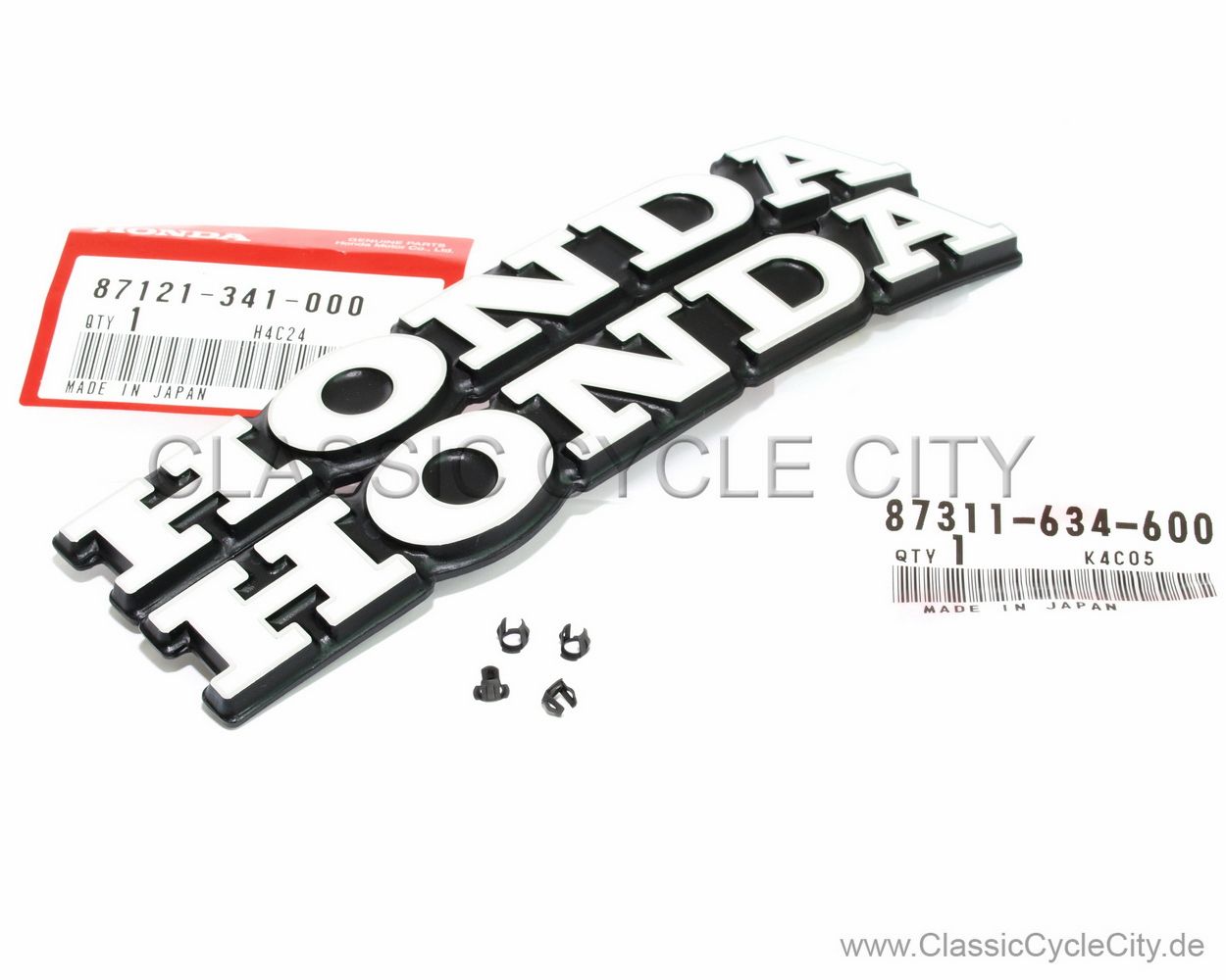Embleme + Clips Set Tank L/R (EMBLEM KIT L/R TANK) # 00000-416-KIT