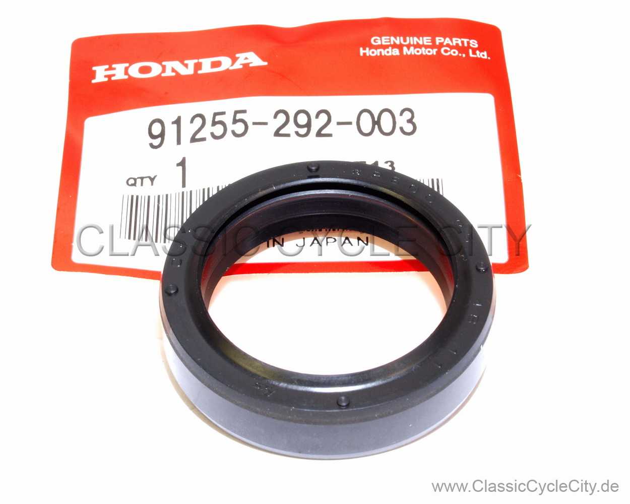 Simmerring Gabel (OIL SEAL FORK) # 91255-292-003 (ersetzt  91255-300-013)