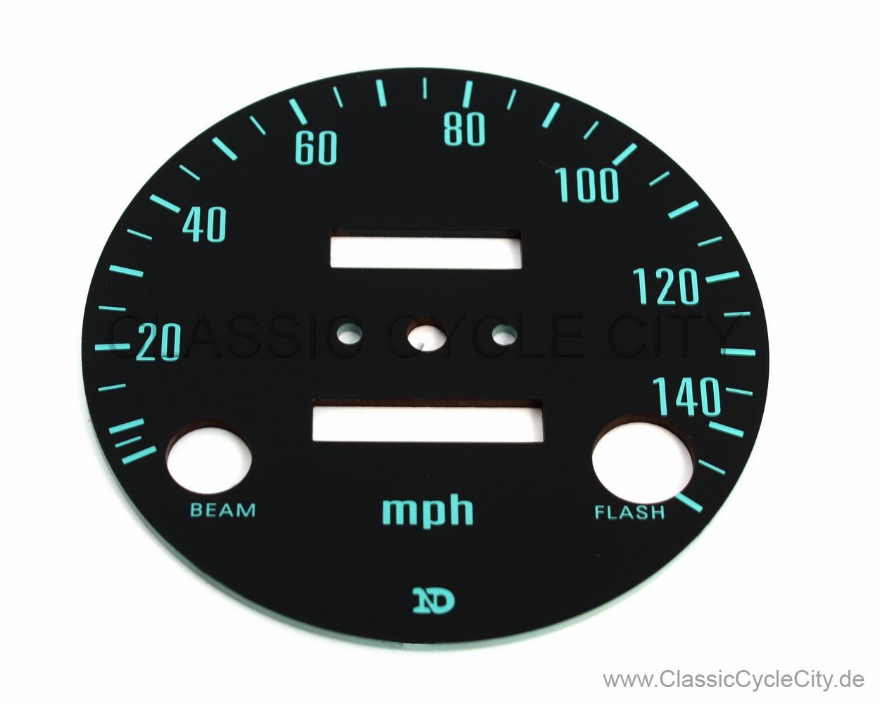 Gauge Face Plate Speedometer MPH