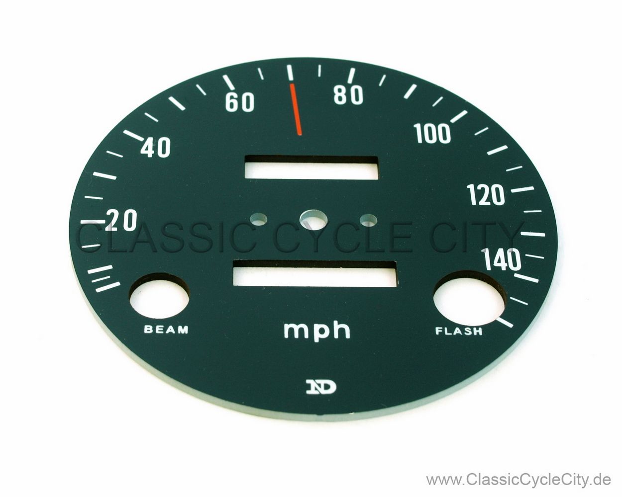 Zifferblatt Tachometer Meilen/H