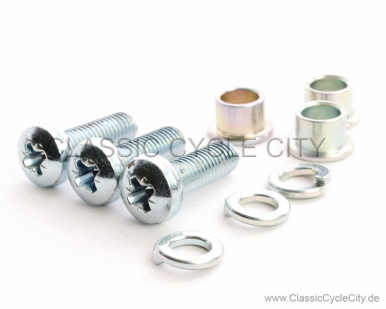Anbauteile Set Scheinwerfer Chromring (HEADLIGHT WASHER BOLT KIT) # 00000-039-KIT