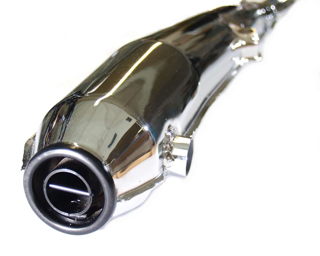 Auspuff Rohr HM-300, Links Unten (MUFFLER EXHAUST) # 18350-300-037 (ersetzt 18350-300-030)