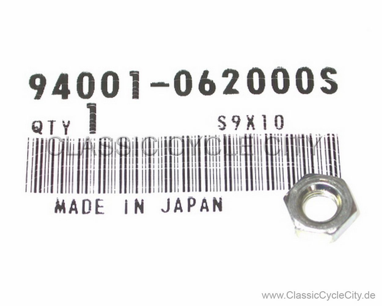 NUT HEX 6MM # 94001-062000S (replaces 94001-060-00)