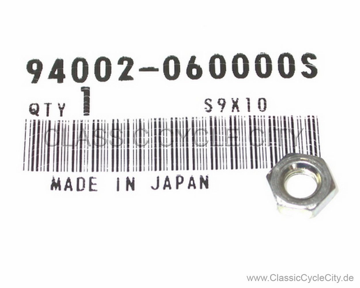 NUT THIN 6MM # 94002-060000S (replaces 94002-06000)