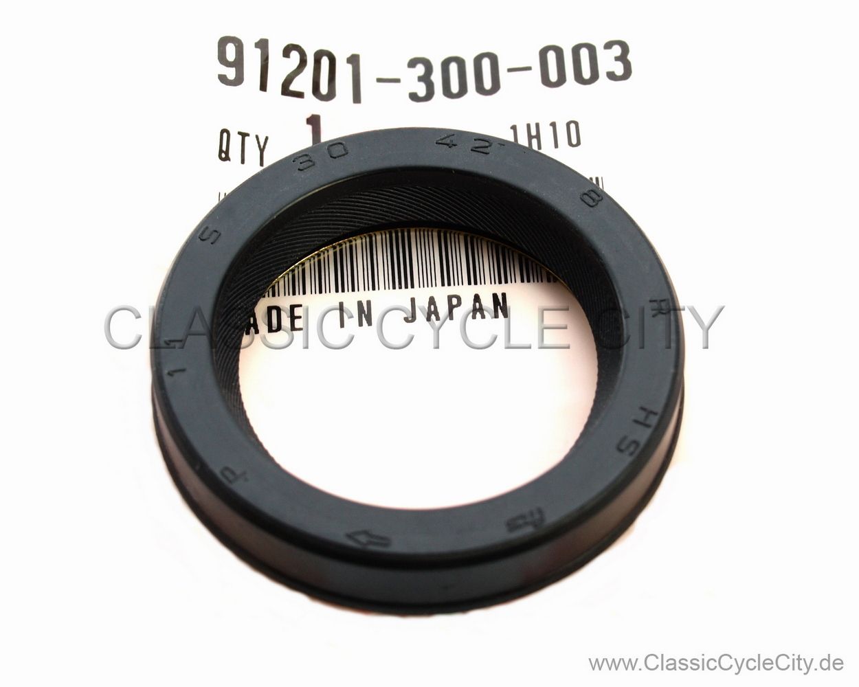 Simmerring / Wellendichtring 30x42x8 mm (OIL SEAL) # 91201-300-003