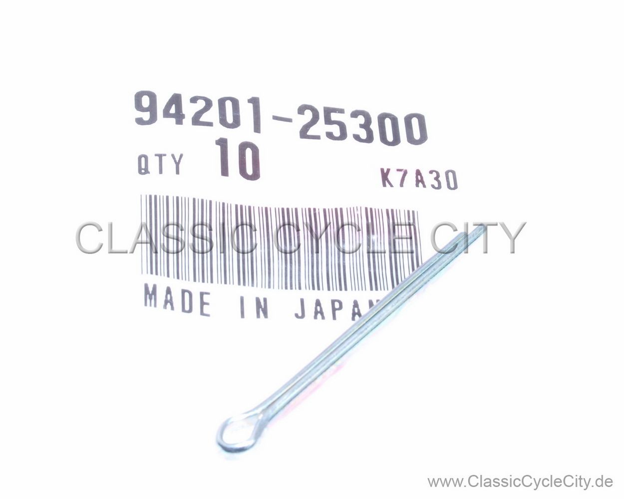 Splint 2,5 mm (PIN COTTER) # 94201-25300 (ersetzt 94201-25200)