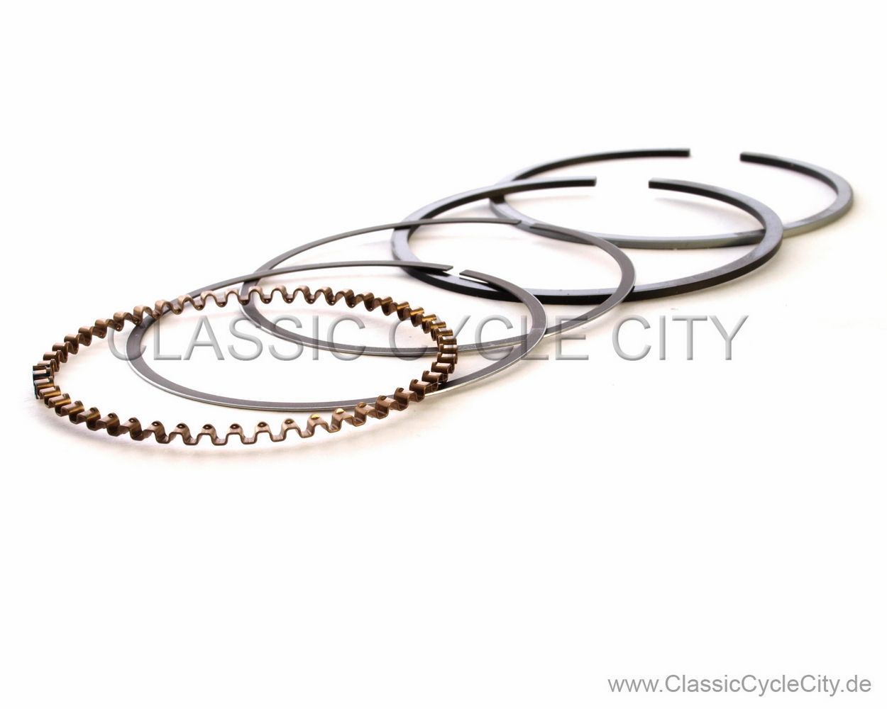 Kolbenring Set +0,50 mm / 2. Übermaß (RING SET PISTON +0.50) # 13031-300-024 (ersetzt 13031-300-013)