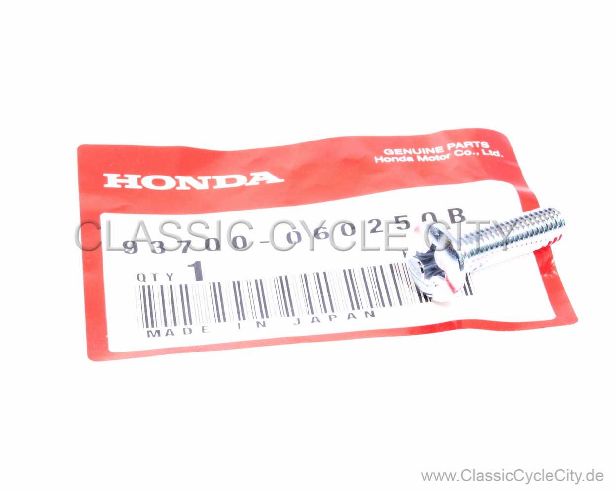Schraube 6x25 (SCREW 6X25) # 93700-060250B (ersetzt 93700-0602502)