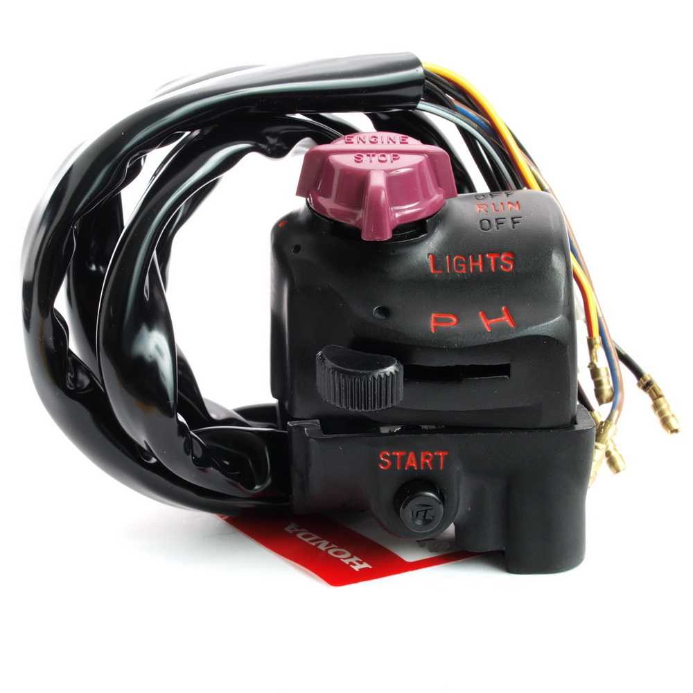 SWITCH HANDLEBAR RIGHT # 35150-377-013
