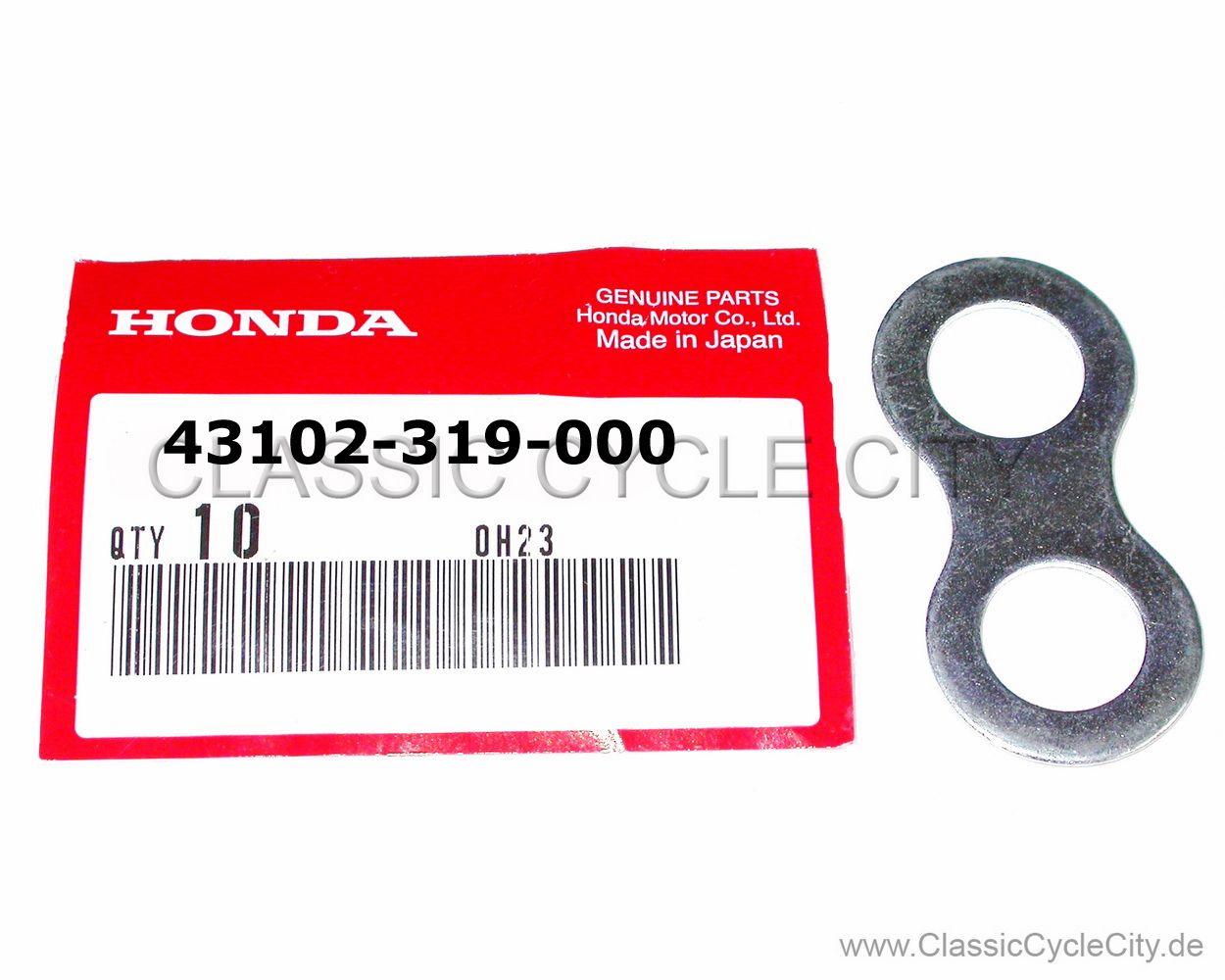 Unterlegscheibe Bremsankerplatte (WASHER ANCHOR PIN) # 43102-319-000 (ersetzt 43106-222-300)