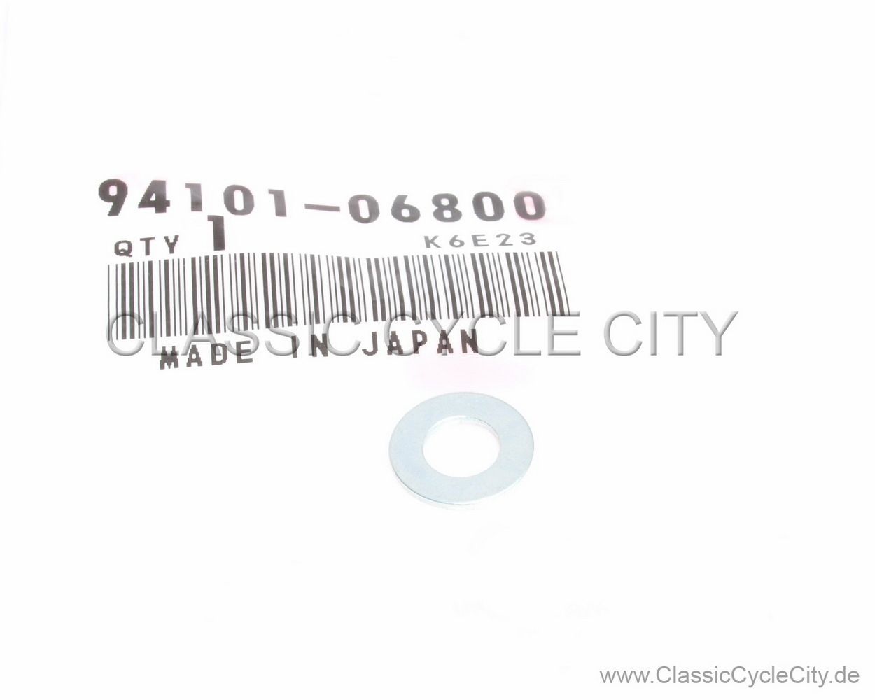 Unterlagscheibe 6 mm (WASHER, PLAIN) # 94101-06800 (ersetzt 94101-060-00)