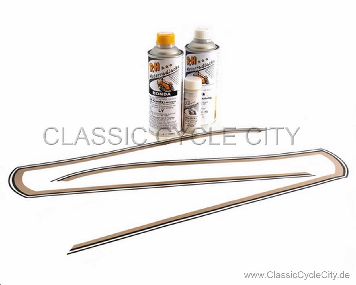 Paint Kit Candy Bacchus Olive + Tank Decals / Stripes # RHL-KIT-020