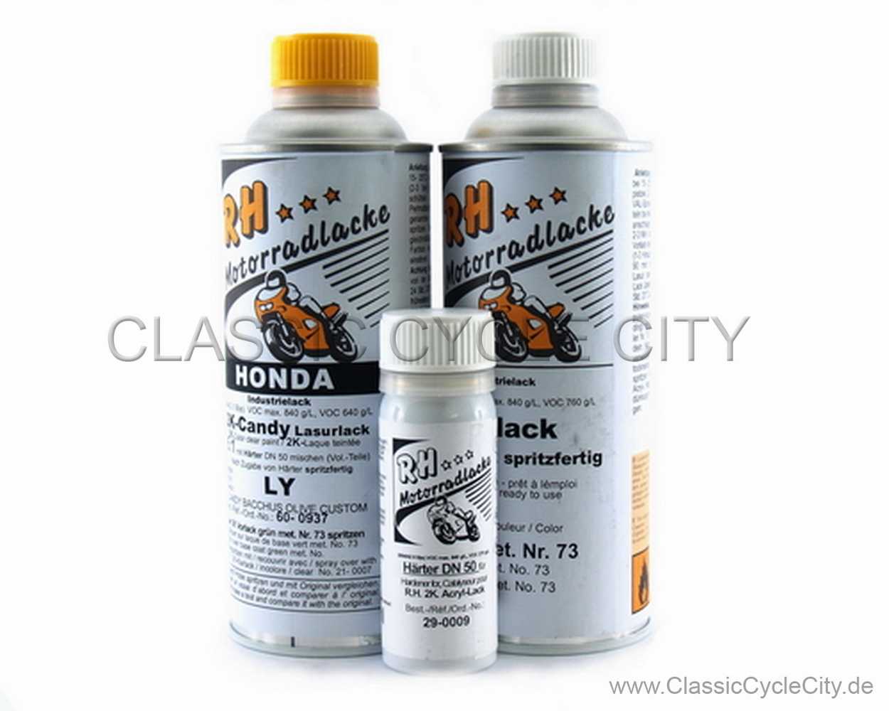 Paint Kit Candy Bacchus Olive + Tank Decals / Stripes # RHL-KIT-020