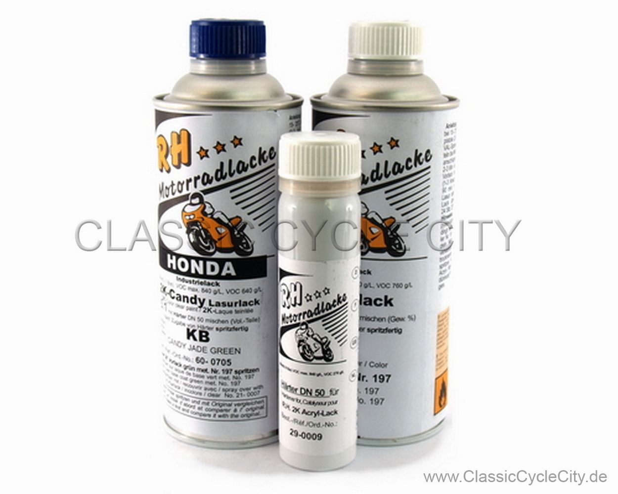 Lacksatz / Lack Candy Jade Green + Tankdekor # RHL-KIT-008
