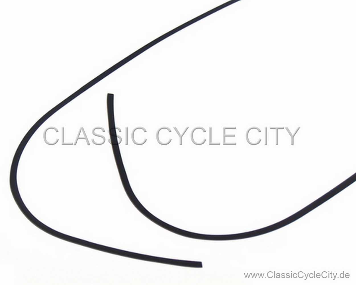 Tank Decals / Stripes Kit, Black / White