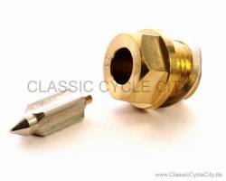 Float Valve With Valve Seat Keihin Carburetor # KHV-03020