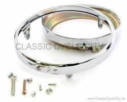 Chromring / Lampenring / Scheinwerferring Set Repro # CCC-011-KIT