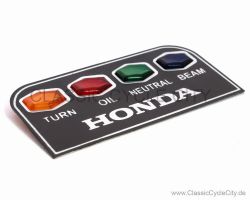 Pilot light Lense Kit / Console Dash Board Plate Repro # GAU-100-036