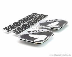 EMBLEM KIT BLACK L/R TANK SIDE COVER # 00000-451-KIT