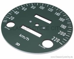 Zifferblatt Tachometer KM/H # GAU-100-019