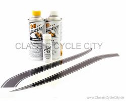 Lacksatz / Lack Candy Gold Custom LX + Tankdekor / Zierstreifen # RHL-KIT-009