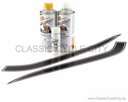 Lacksatz / Lack Candy Gold Custom LX + Tankdekor / Zierstreifen # RHL-KIT-001